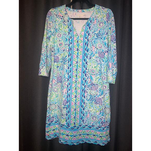 Lilly Pulitzer UPF 50+ Nadine ChillyLilly Dress Size Small - Picture 1 of 3